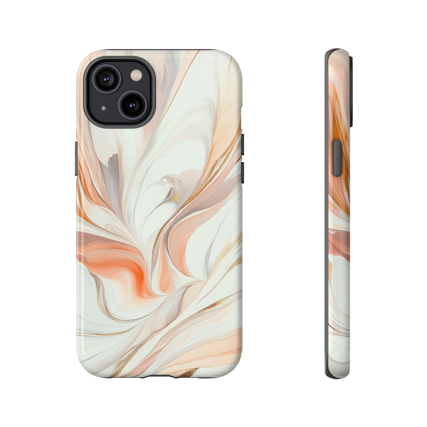 White and Pink Marble