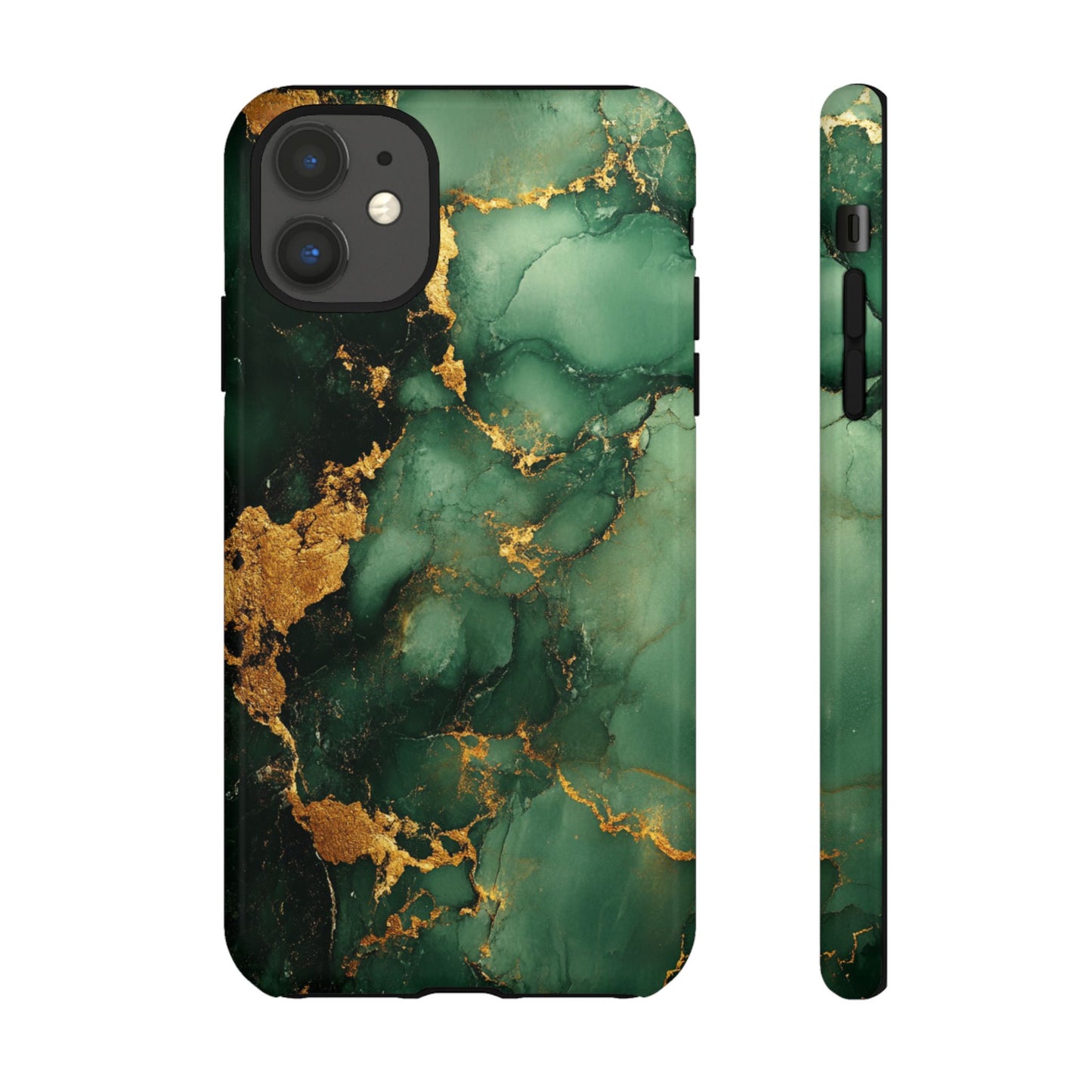 Green and Gold Marble