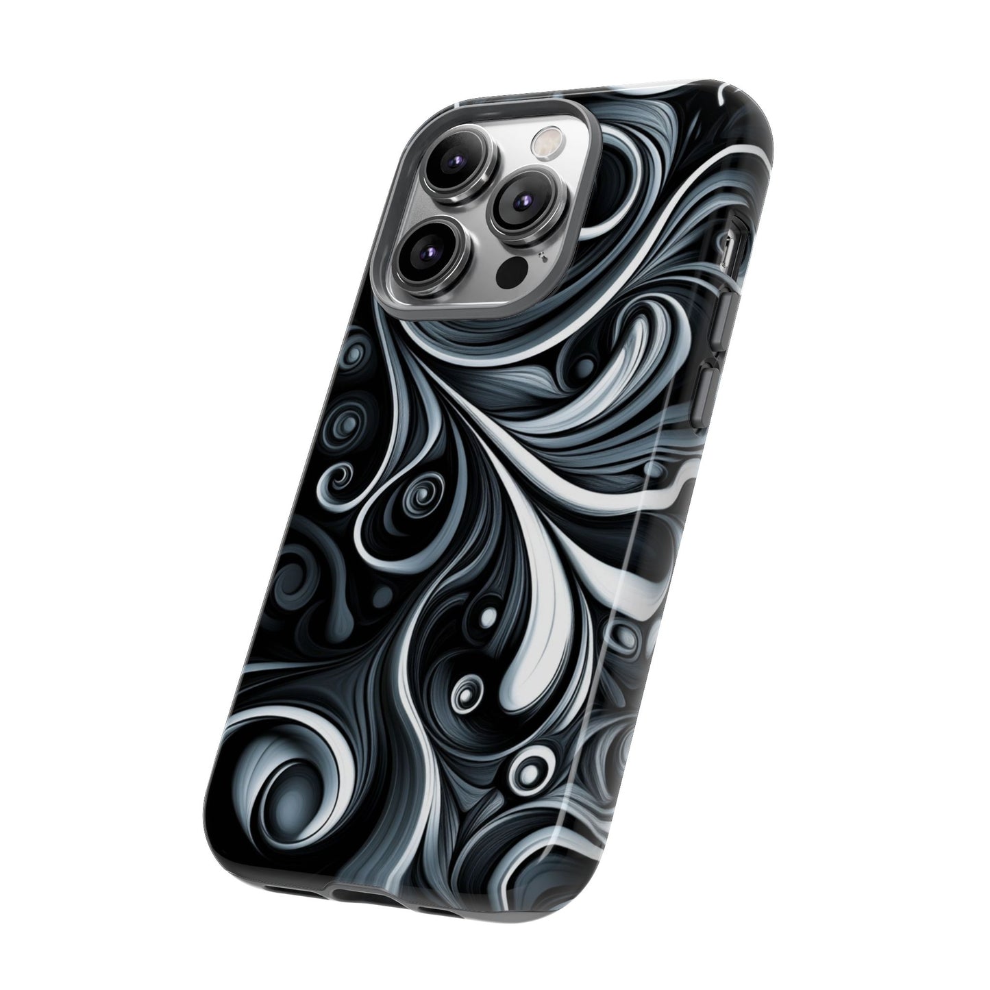 Black and White Swirls