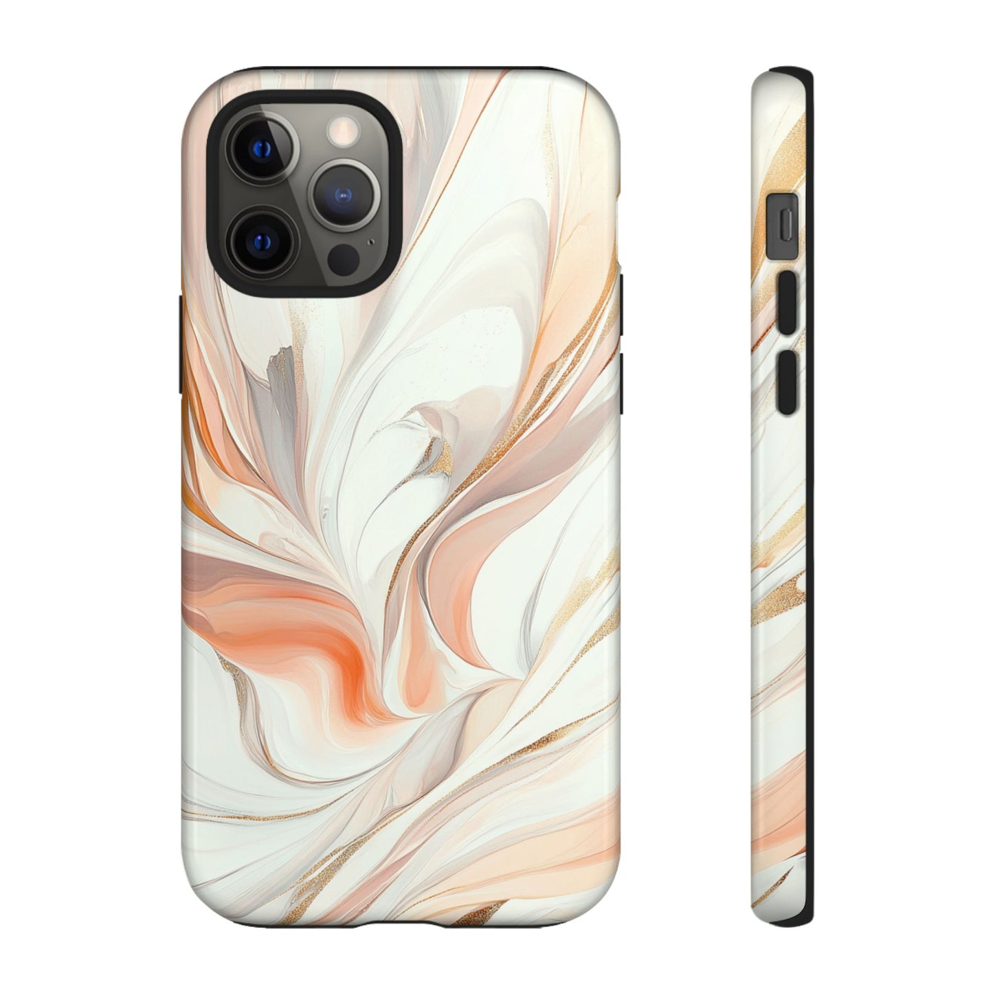 White and Pink Marble