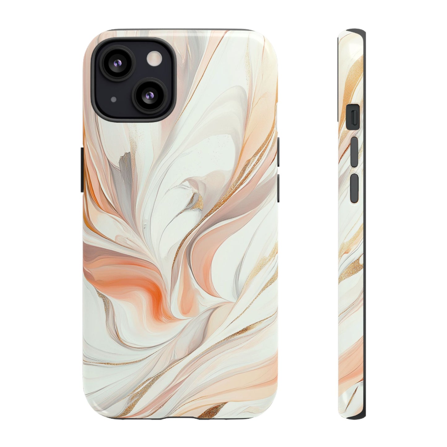 White and Pink Marble