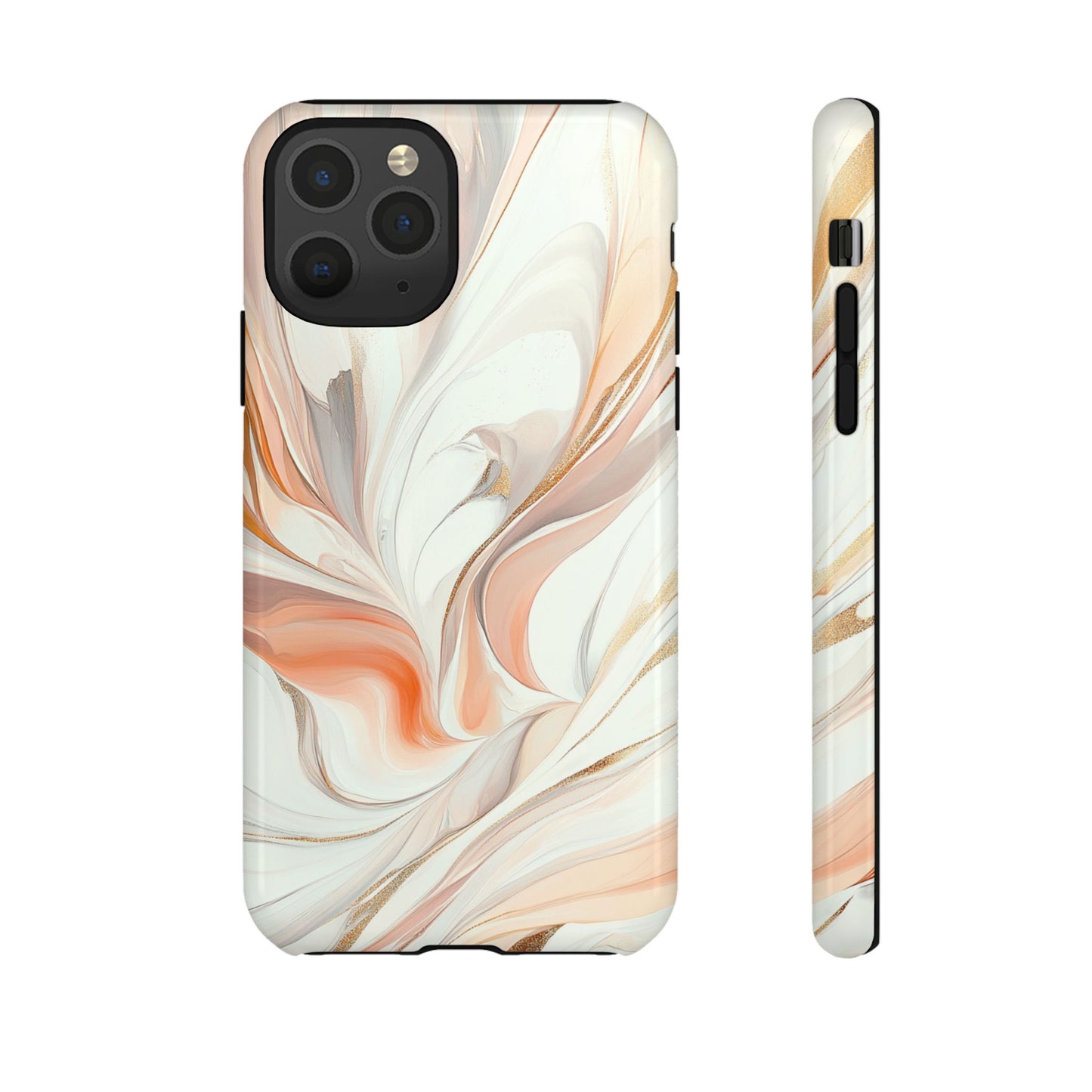 White and Pink Marble