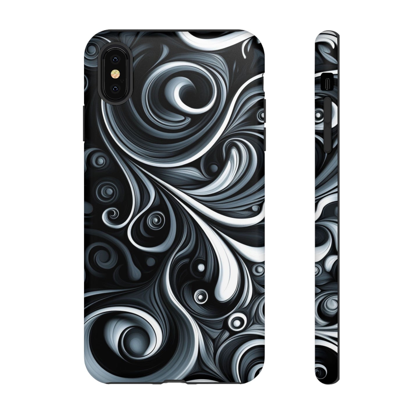 Black and White Swirls