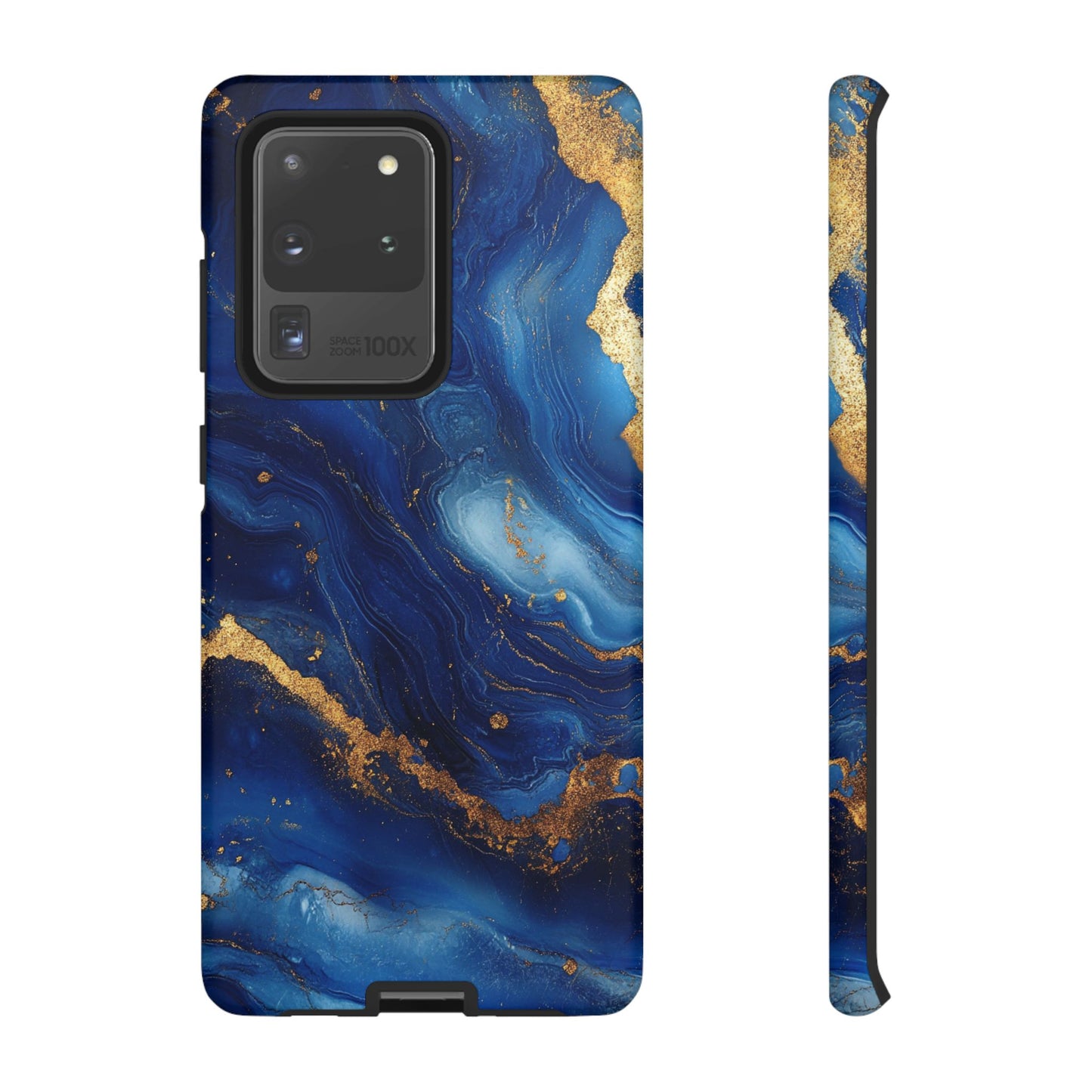 Blue and Gold Marble