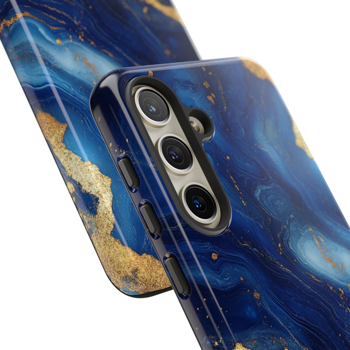 Blue and Gold Marble