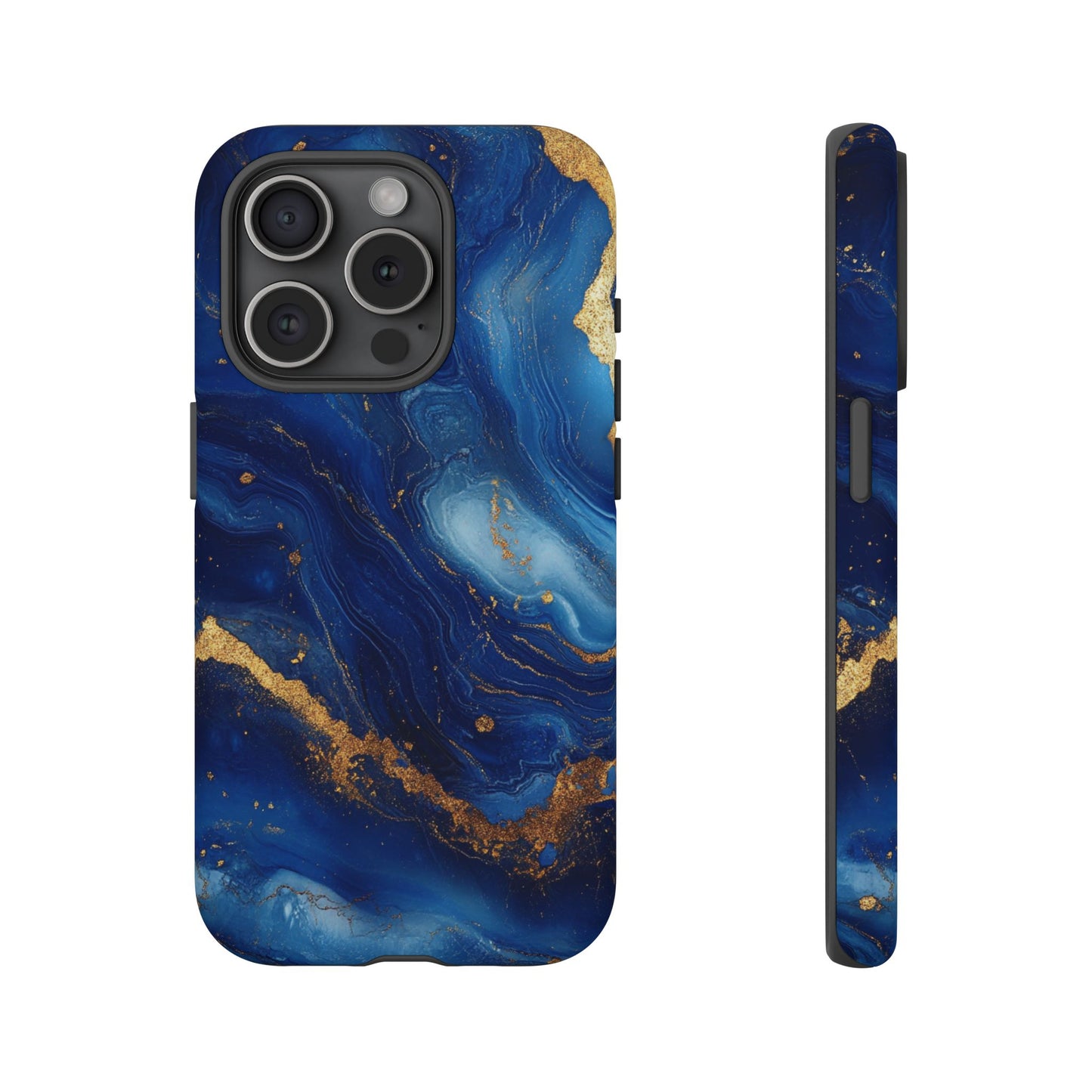 Blue and Gold Marble