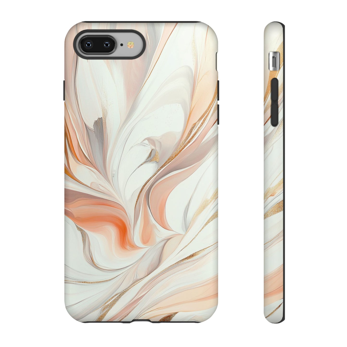 White and Pink Marble