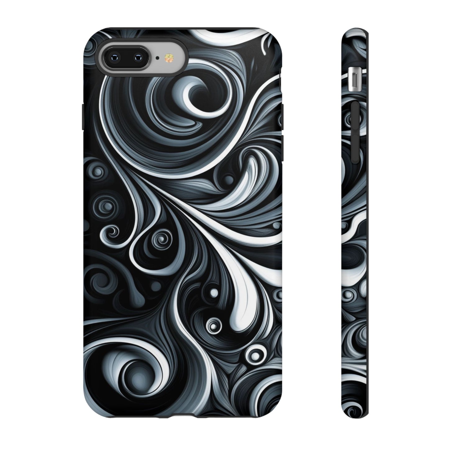 Black and White Swirls