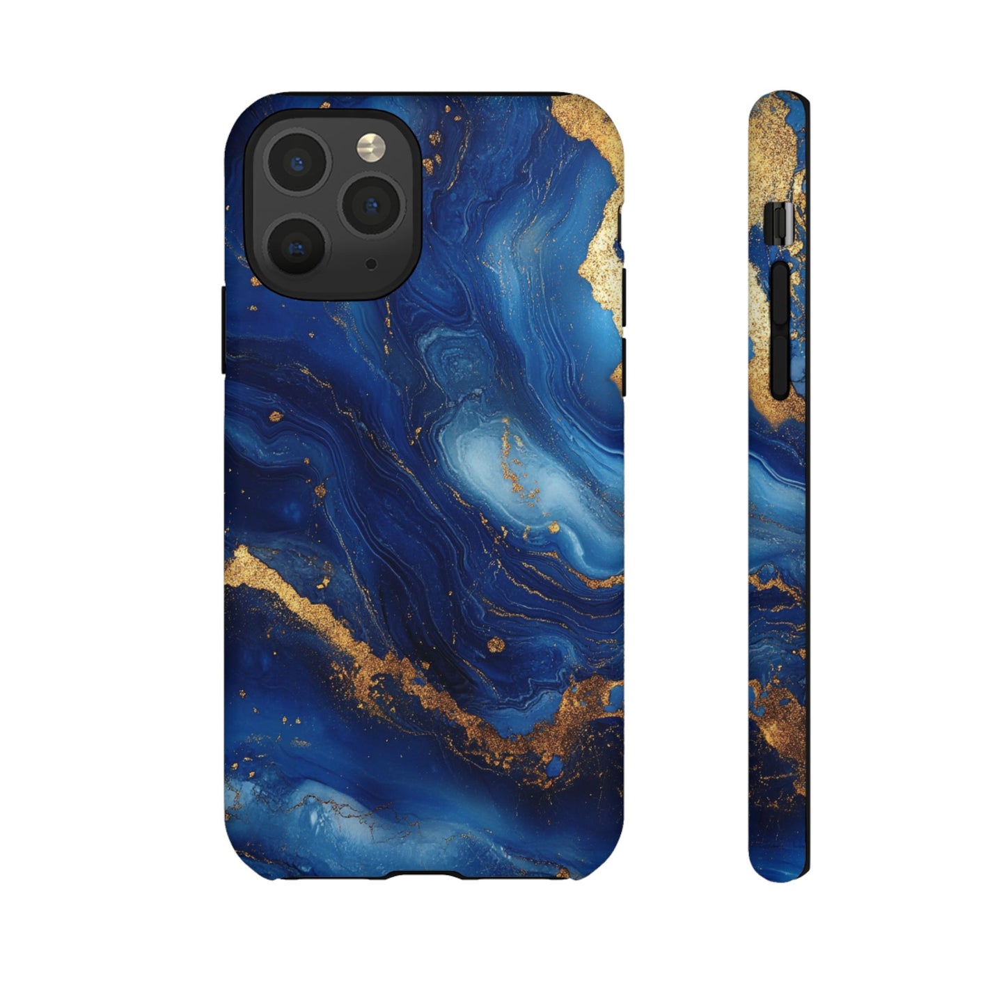 Blue and Gold Marble