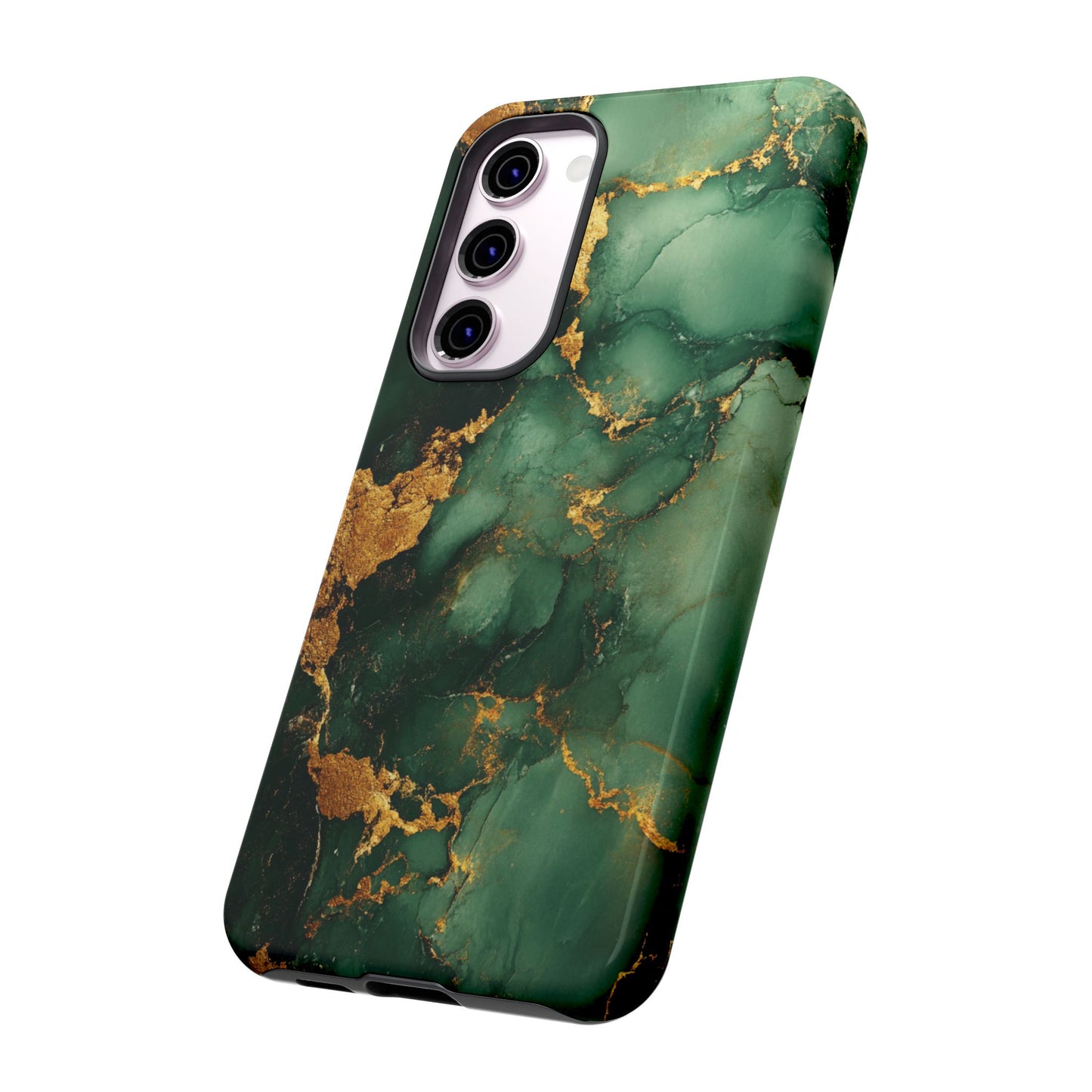 Green and Gold Marble