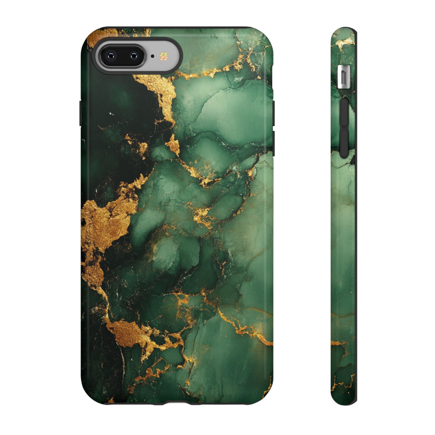 Green and Gold Marble