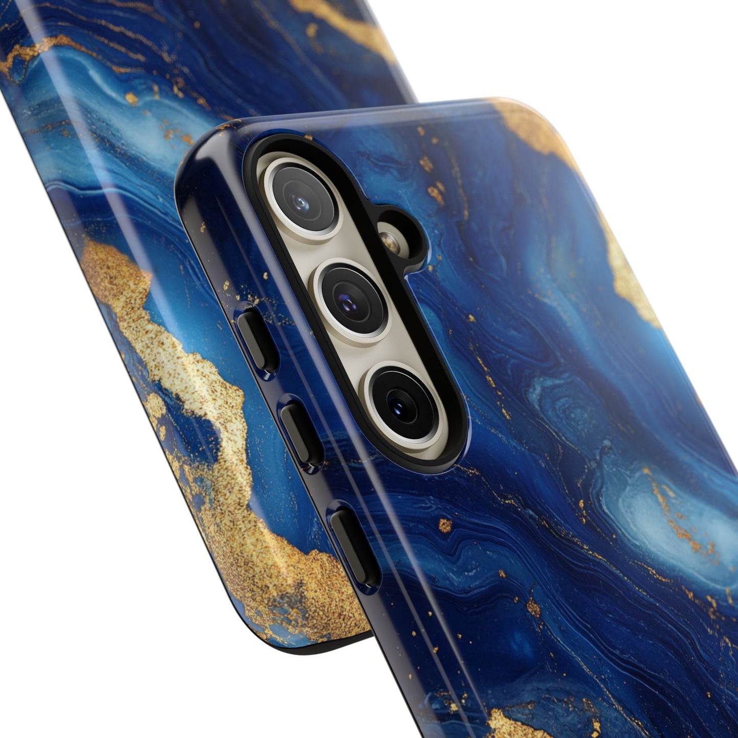 Blue and Gold Marble