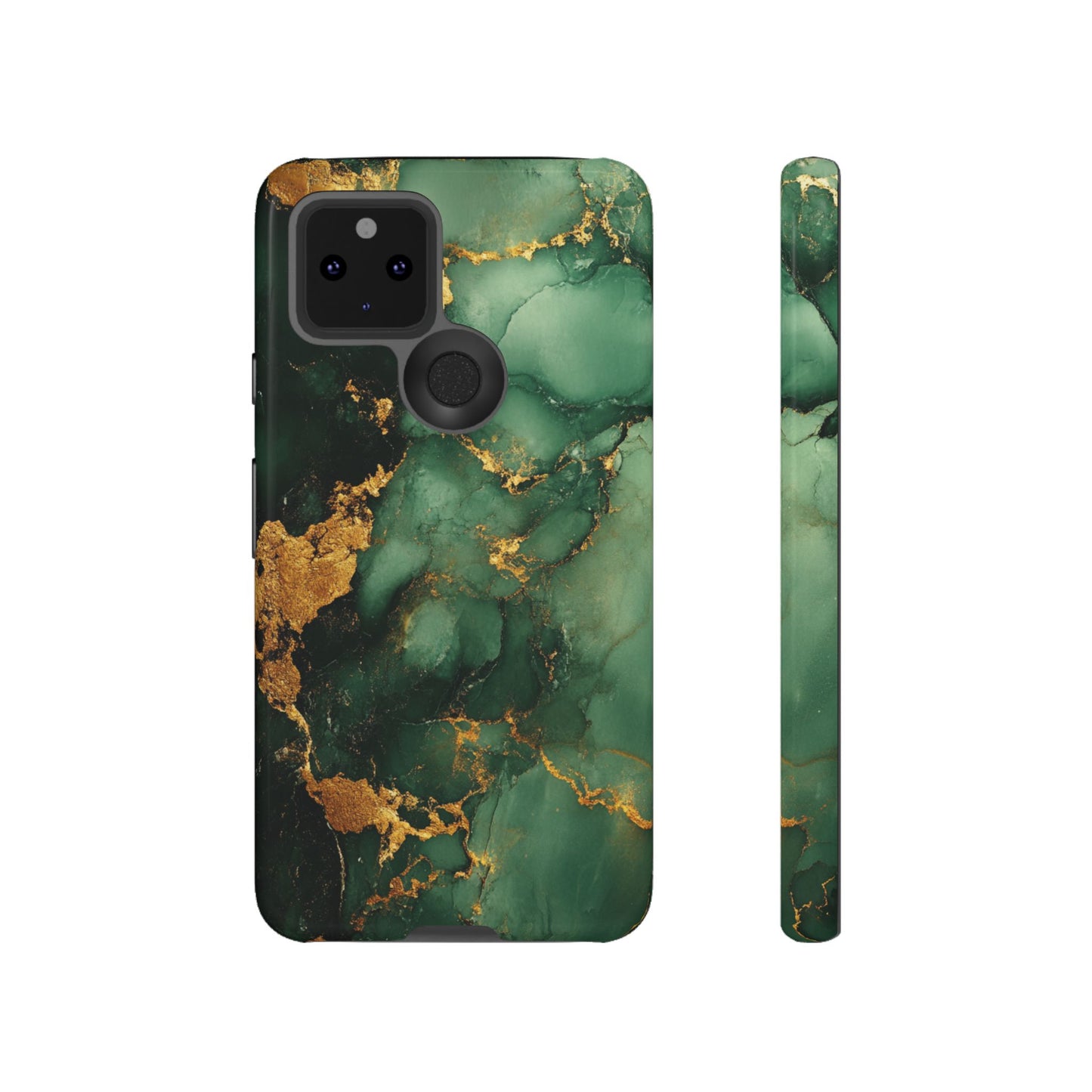 Green and Gold Marble