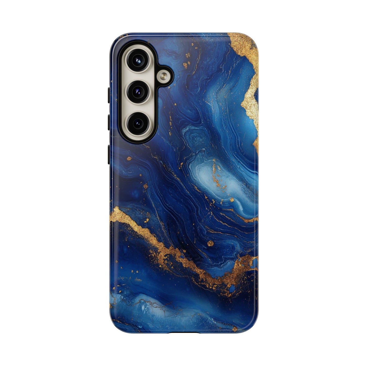 Blue and Gold Marble