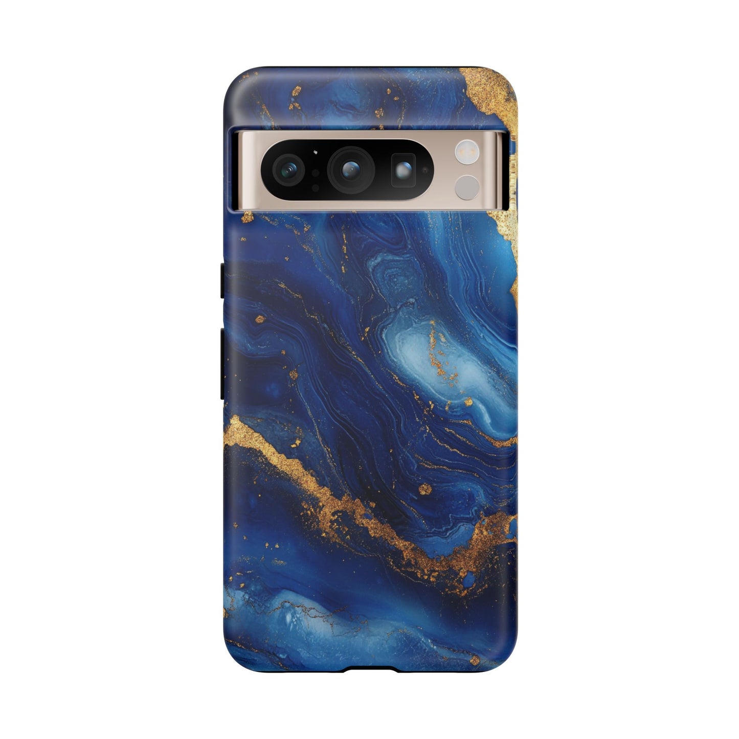 Blue and Gold Marble