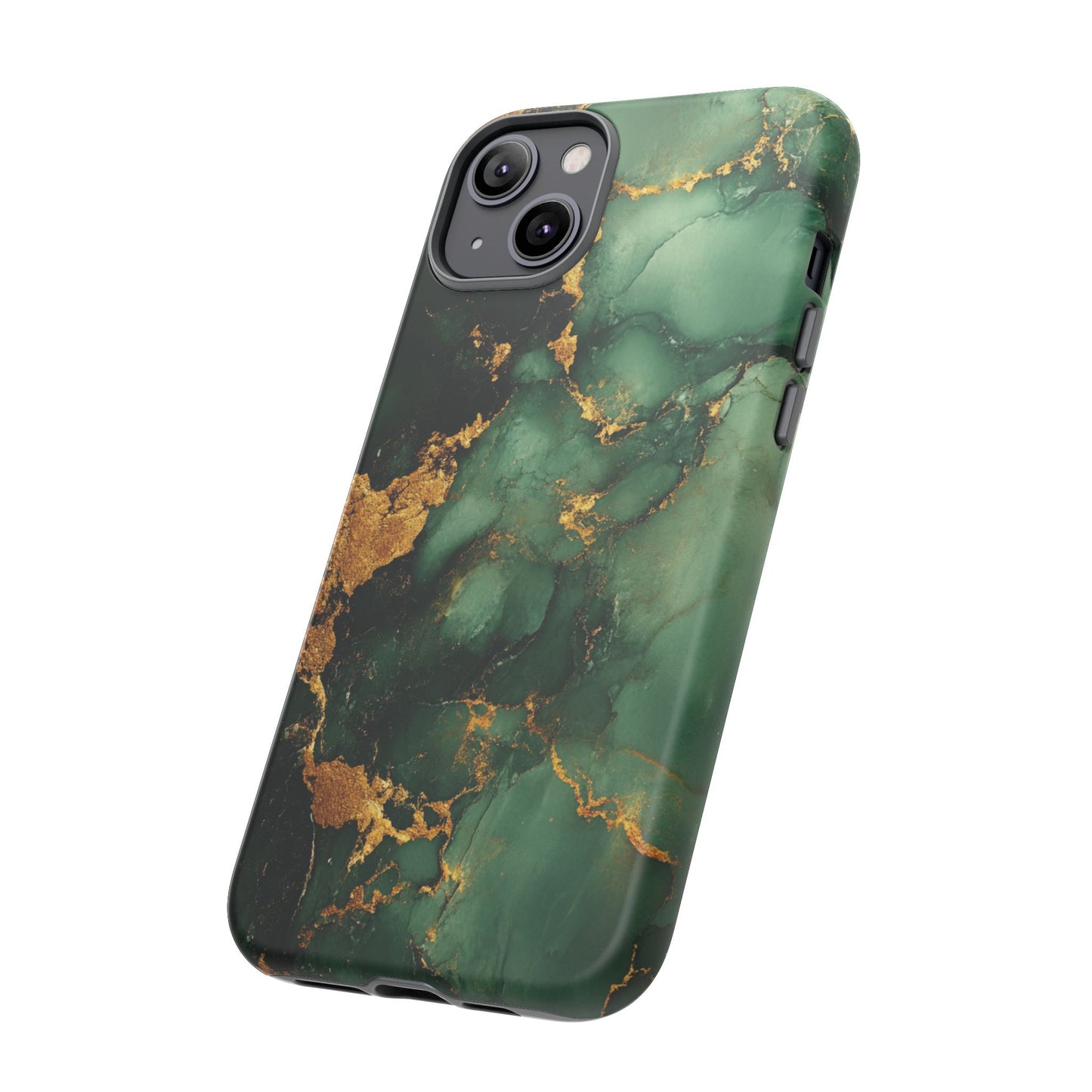 Green and Gold Marble