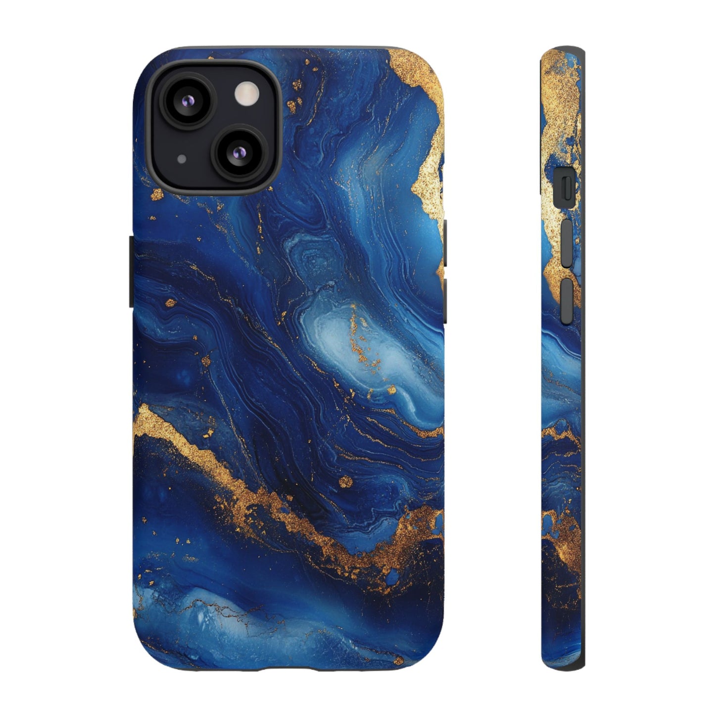 Blue and Gold Marble