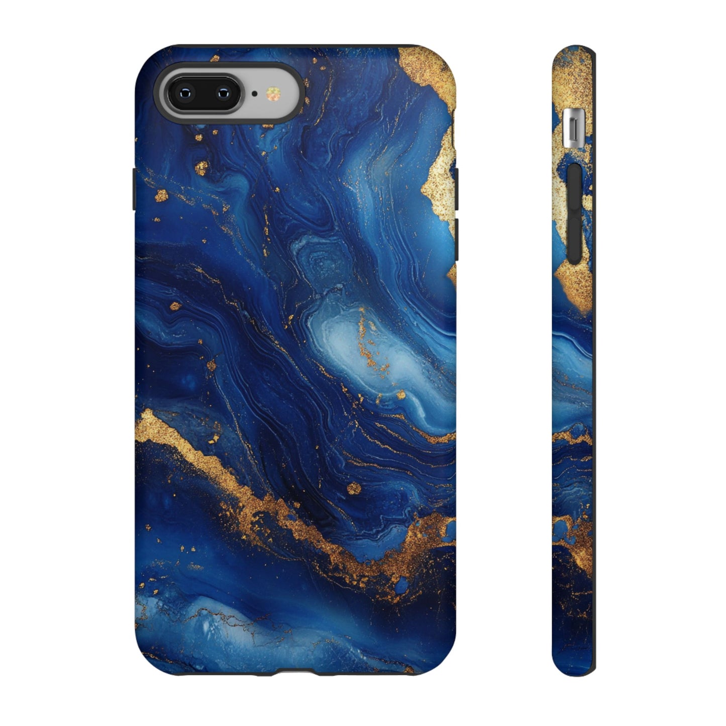 Blue and Gold Marble